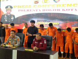 3 Kasus Kejahatan Diberantas Jajaran Polresta Bogor Kota, para Pelaku Telah Ditangkap
