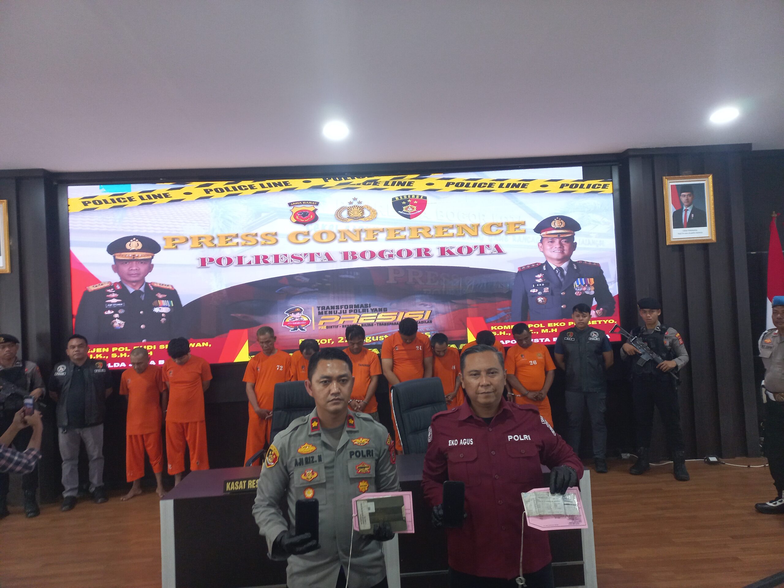 3 Kasus Kejahatan Diberantas Jajaran Polresta Bogor Kota para Pelaku Telah Ditangkap 3 scaled