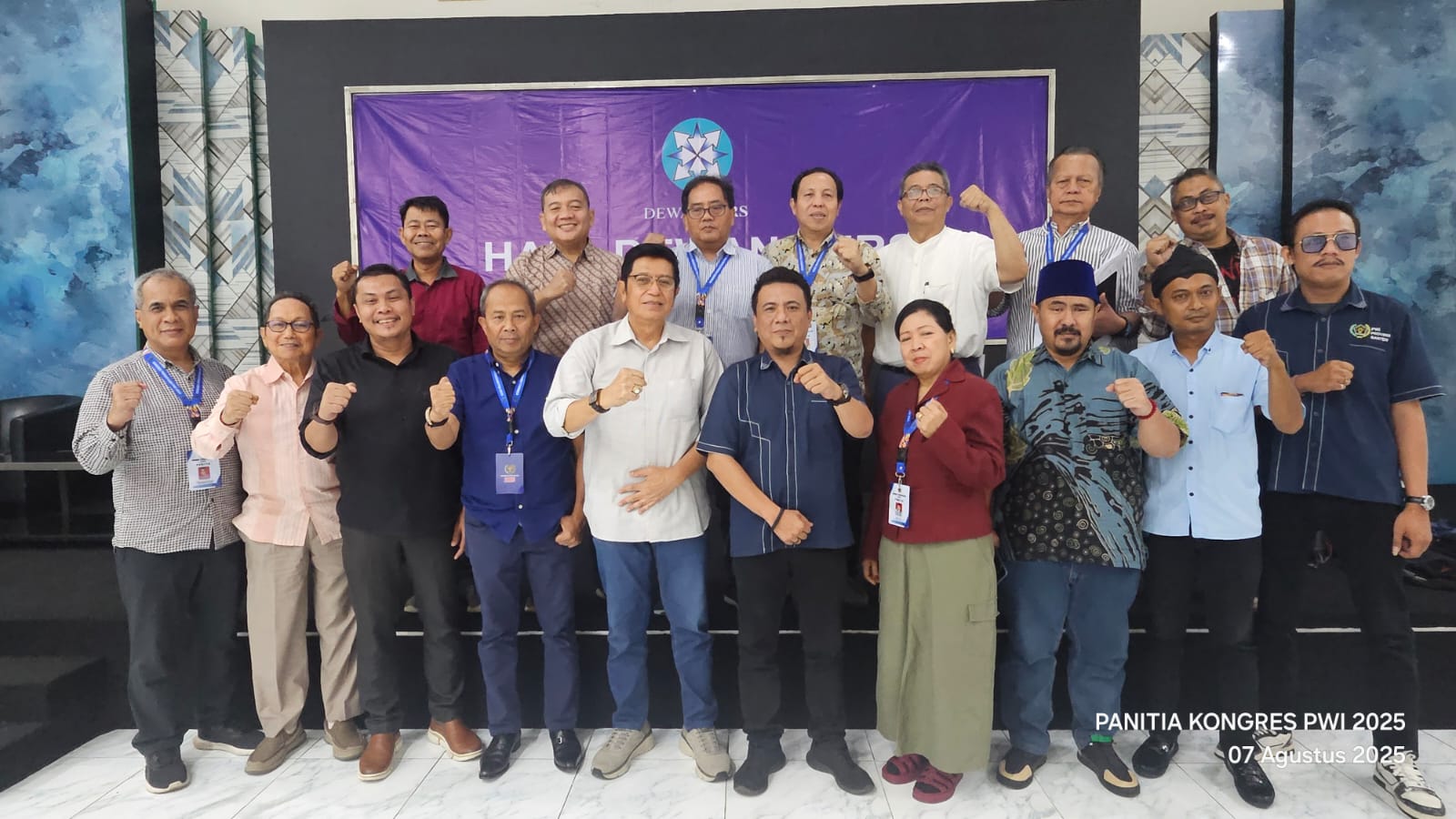 Kongres PWI 2025 Siap Digelar, Berikut Daftar Pemilih Tetap dan Jumlah Peninjaunya 1 Kongres PWI 2025