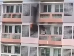 Dapur Apartemen Margonda Residence 1 Kebakaran