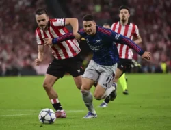 Arsenal Taklukkan Athletic Bilbao 2-0 di Liga Champions