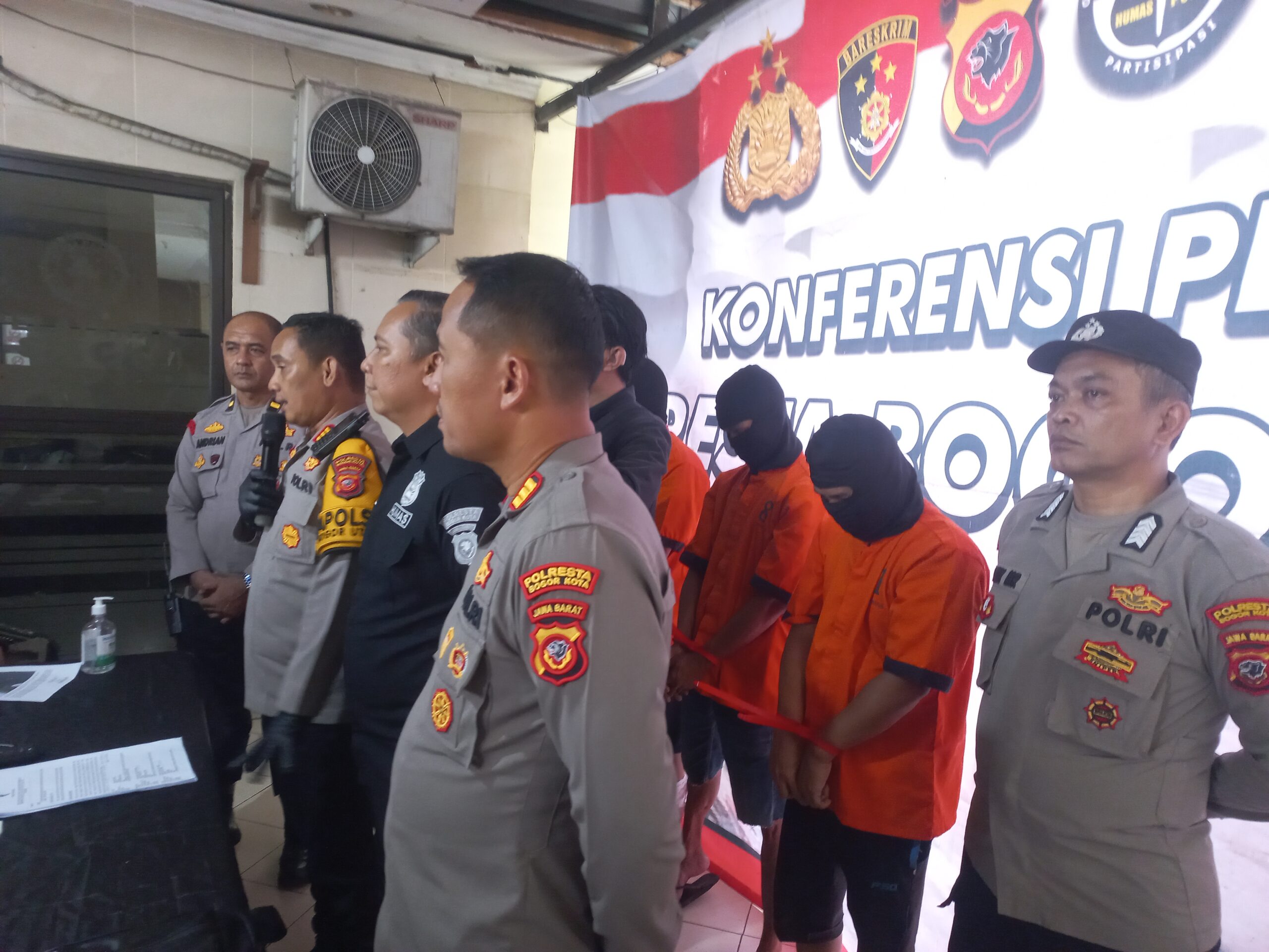 Beraksi Lebih dari 300 TKP di Bogor Pelaku Curanmor Ditangkap Polisi 2 scaled