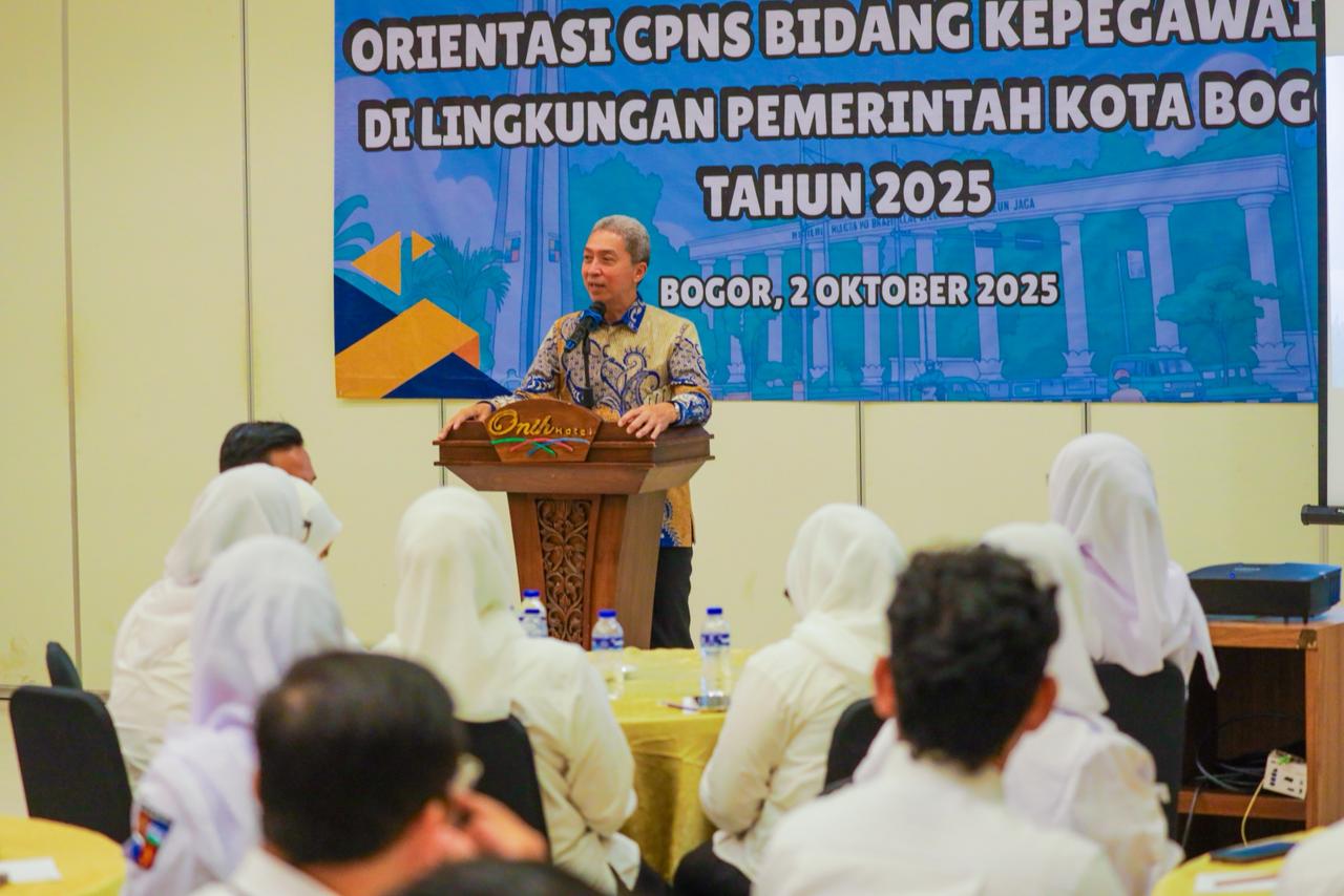 50 CPNS Pemkot Bogor Ikuti Orientasi Bidang Kepegawaian Ini Pesan Dedie A. Rachim 2