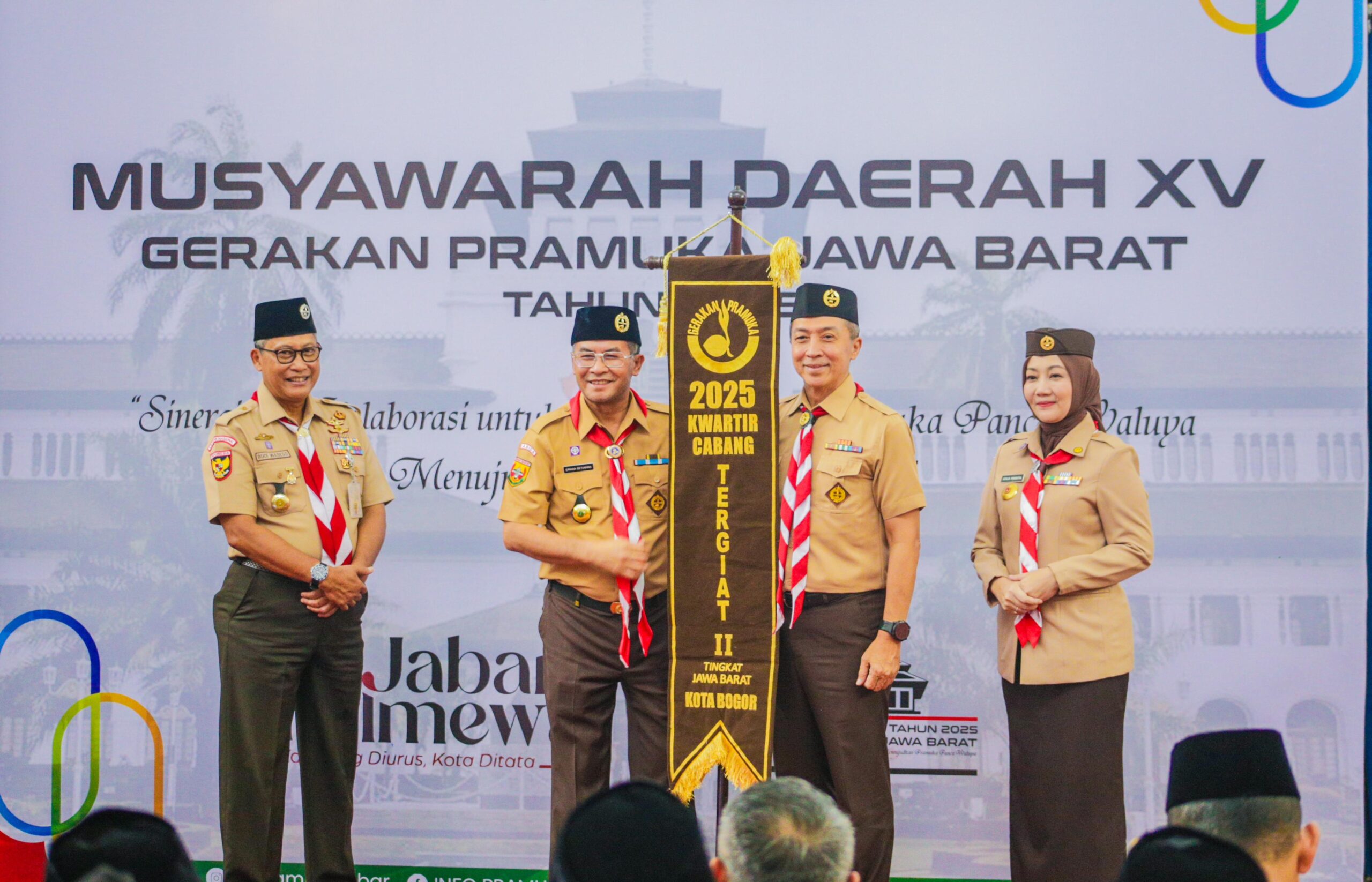 Pramuka Kota Bogor Pertahankan Tradisi Juara Raih Prestasi Tingkat Jabar 2025 scaled