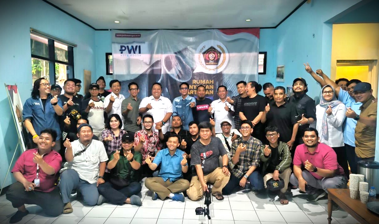 Terpilih Kembali jadi Dirut Rino Bahas Rencana Strategis di Acara Ngopi Bareng PWI Kota Bogor 2