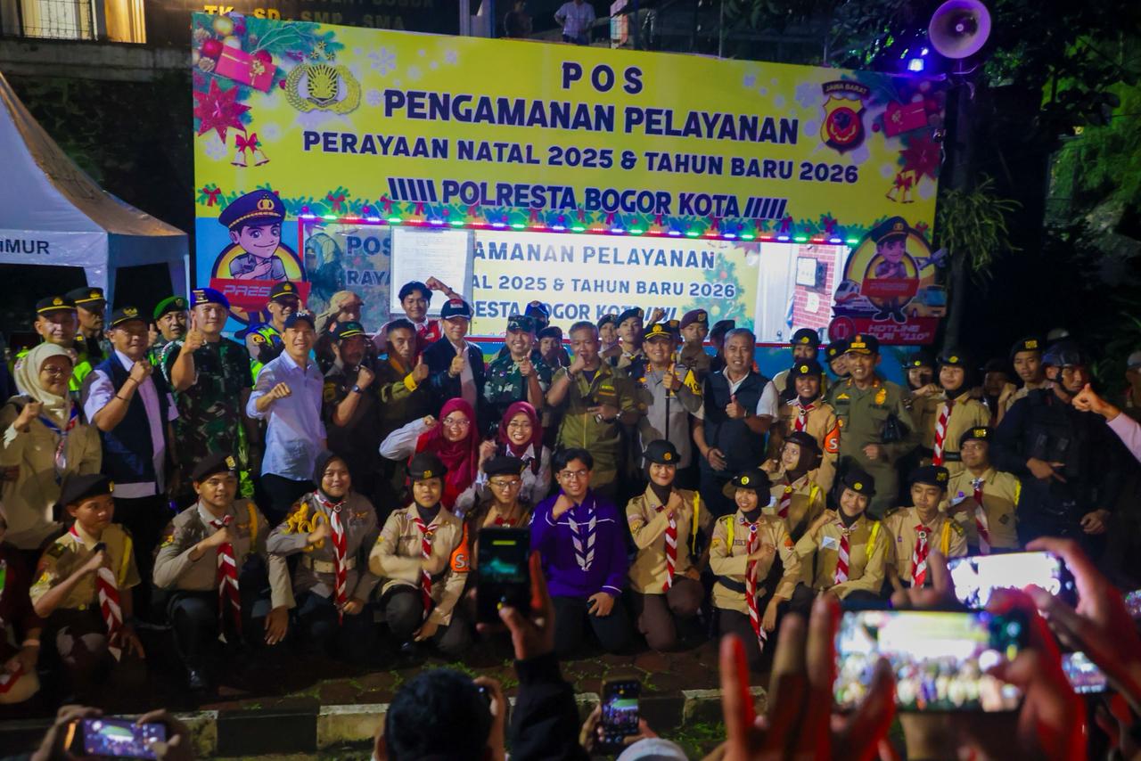 Pergantian Malam Tahun Baru 2026 di Kota Bogor