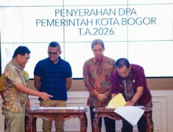 Serahkan DPA 2026, Dedie Rachim Tekankan Integritas dan Pemanfaatan Anggaran