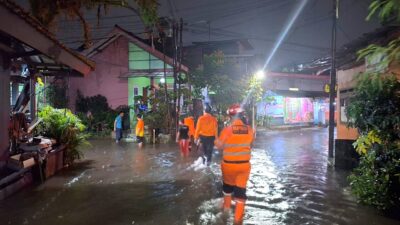 Banjir di Kebon Pedes Bogor