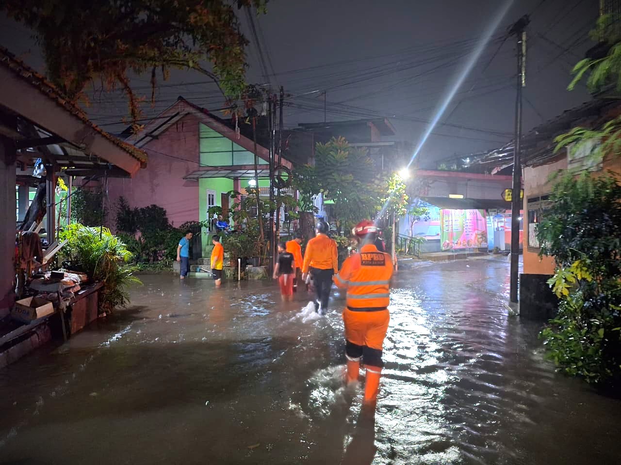 Banjir di Kebon Pedes Bogor