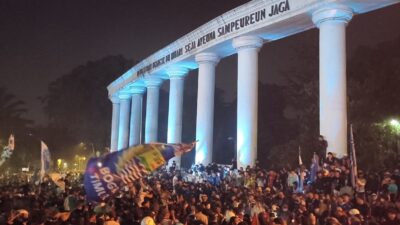 Konvoi Persib Juara Sukses Buat Jalur SSA dan Jalan Pajajaran Bogor Macet Total