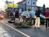Diduga Hilang Kendali, Pengendara Scoopy Tabrak Xpander di Tikungan Cibogo
