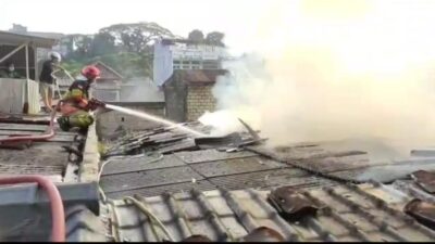 Sakelar Meledak, Rumah di Sempur Kaler Bogor Hangus Terbakar