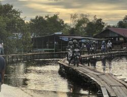 13 Jembatan Gantung di Sintang Putus Akibat Banjir