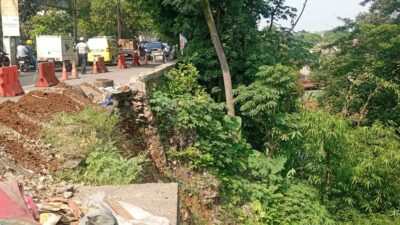 Perbaikan Longsor di Jalan Kebon Pedes Bogor Dimulai, Dapat Kucuran Dana Rp5,4 Miliar dari Pemprov Jabar