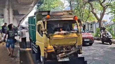 Truk Diduga Gagal Jaga Jarak Aman, Enam Kendaraan Terlibat Tabrakan Beruntun di Bogor