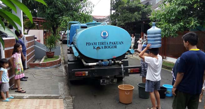 Pemkot Bogor Siapkan Bantuan Air Bersih bagi Warga Terdampak Kekeringan 1 Bantuan tanki air 1