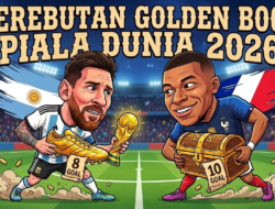 Messi Butuh Hattrick di Final untuk Gagalkan Mbappe Raih Golden Boot