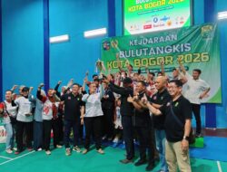 Berlangsung Kompetitif, Kejurkot Bulu Tangkis PBSI Kota Bogor 2026 Resmi Ditutup