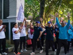Kesehatan Jadi Modal Utama Membangun Ekonomi Melalui Gerak Jalan Harkopnas