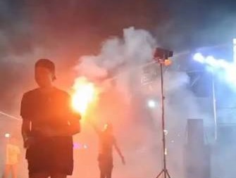 Flare Ajudan Wali Kota Parepare Lukai Penonton, Nobar Sempat Ricuh 1 WhatsApp Image 2026 07 20 at 21.55.15
