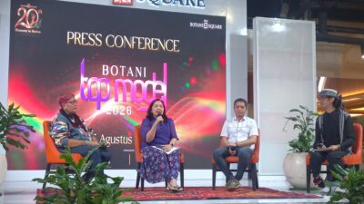 Botani Top Model 2026 Digelar, Rossa Meriahkan HUT ke-20 Botani Square