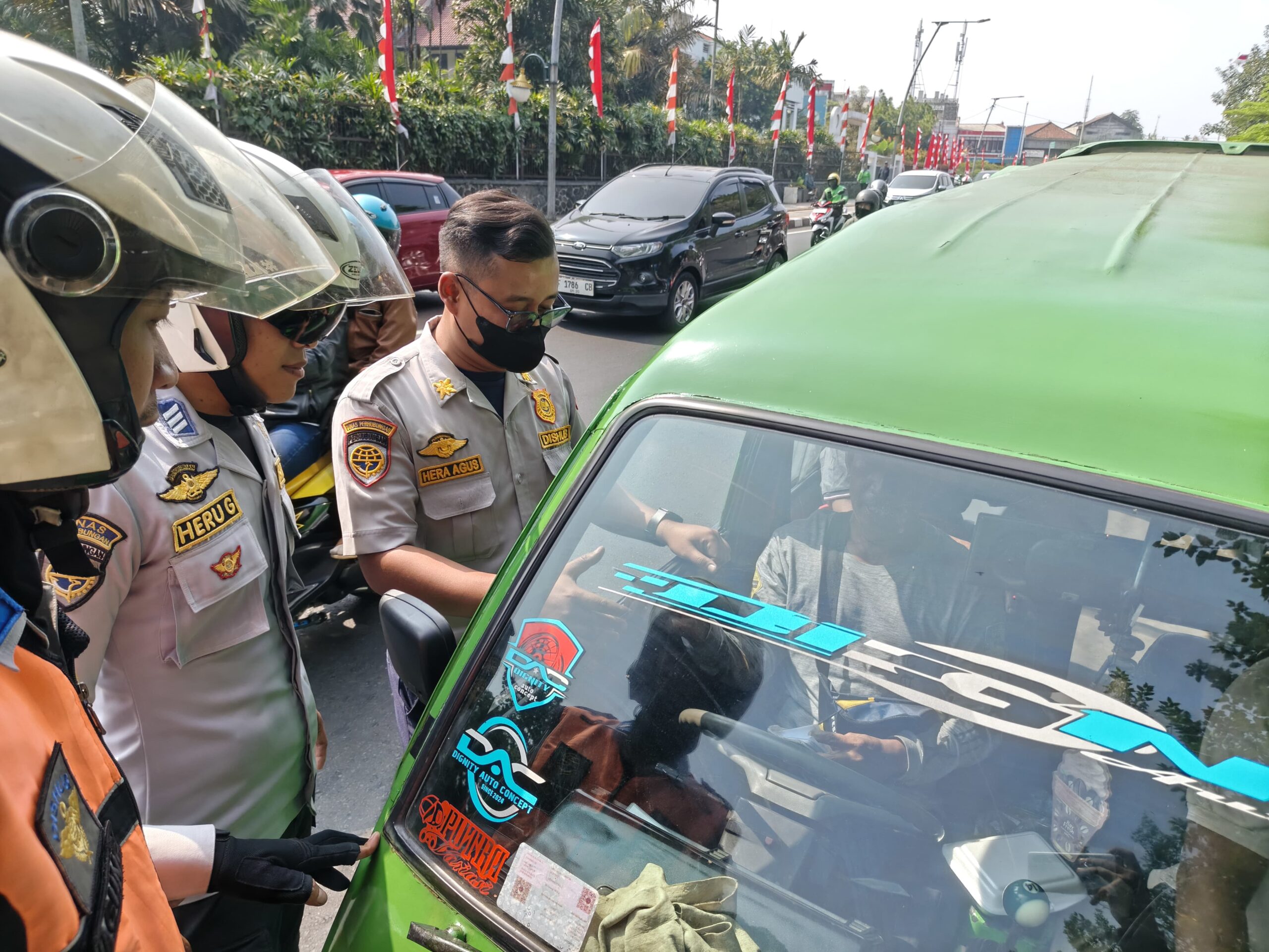 Dishub Bogor Razia Angkot Tua, 900 Unit Dibekukan
