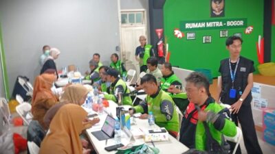 500 Ojol Bogor Jadi Sasaran Cek Kesehatan Gratis