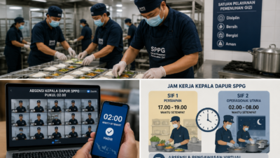 Kepala Dapur SPPG Kini Wajib Siaga Mulai Pukul 02.00