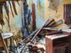 Atap Rumah di Bojongkerta Ambruk Diterjang Hujan Deras