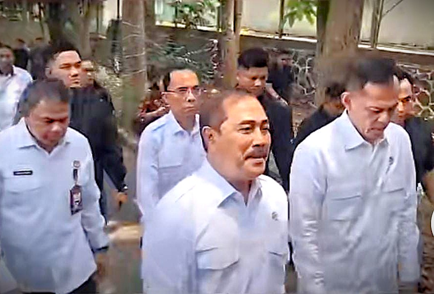 Menimipas Tinjau Lapas Cibinong, Cek Rumah Dinas 1 Menimipas Tinjau Lapas Cibinong, Cek Rumah Dinas