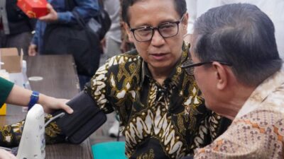 Kemenkes Periksa 175 Wartawan Senior, Peserta dengan Tensi 217/145 Dirujuk ke RS