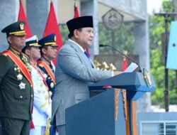 HUT ke-81 TNI di Cilangkap, Prabowo Sampaikan Pesan Penting