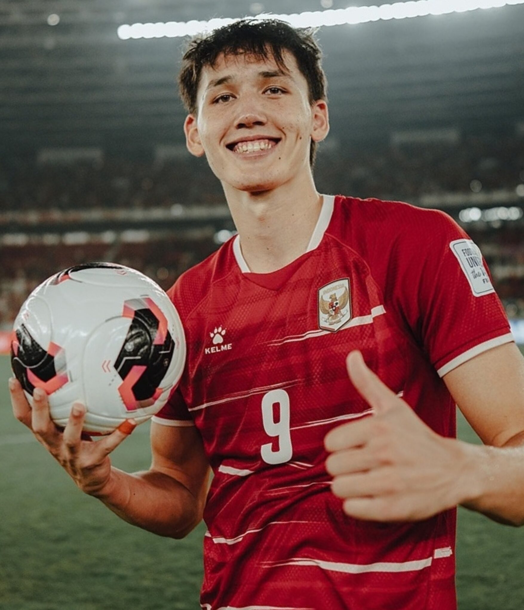 Mitchell Baker mencetak lima gol untuk Indonesia melawan Bangladesh
