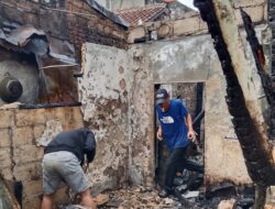 Kondisi 2 Rumah Warga Pasca Kebakaran di Gang Menteng Kota Bogor