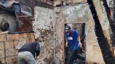 Kebakaran Gang Menteng Bogor