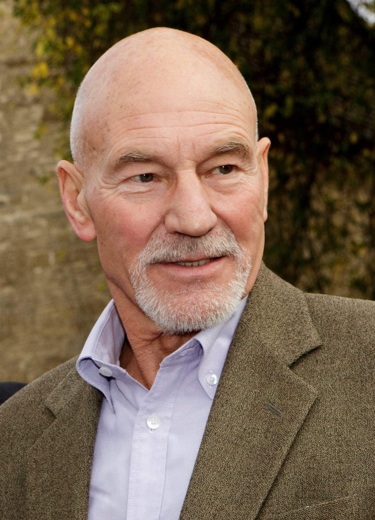 Patrick Stewart Head Shot