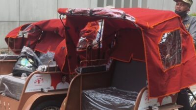 Becak Listrik Kota Bogor: 160 Unit Dibagikan ke Lansia
