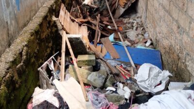 Tembok Rumah Ambruk di Tanah Sareal, 8 Warga Terdampak