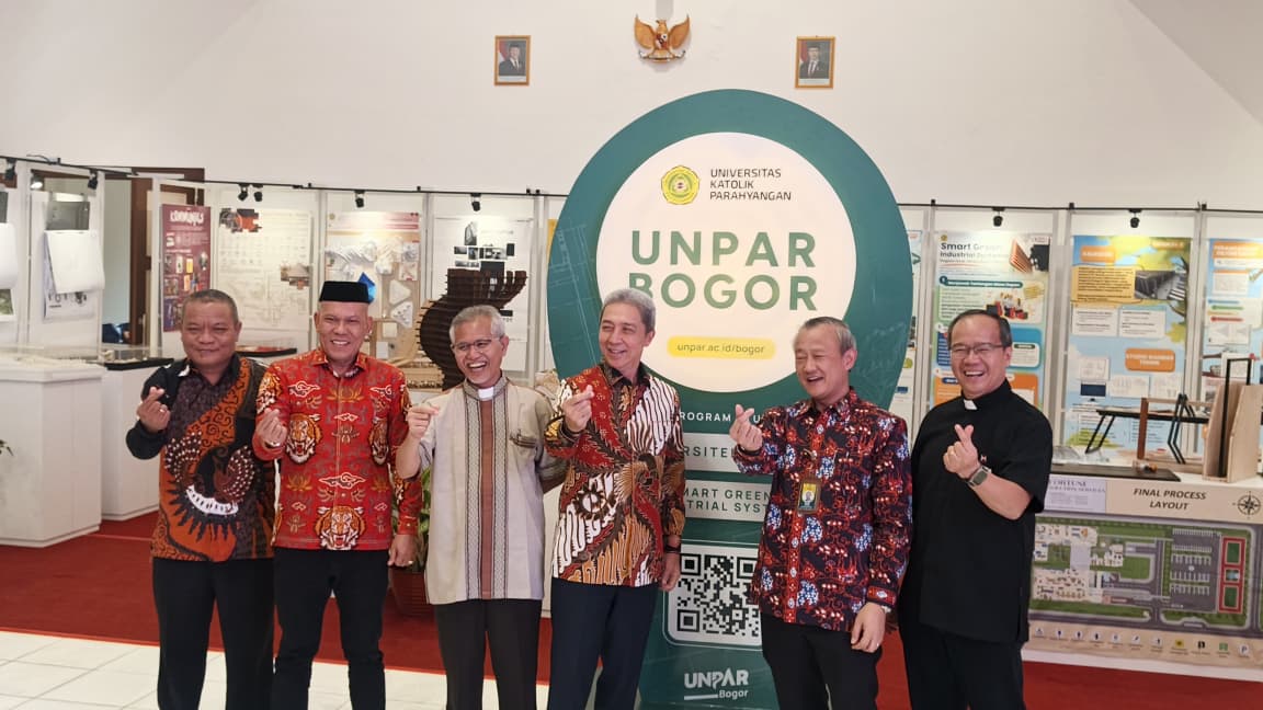 UNPAR Buka Kampus Bogor 2027, Ini 2 Prodi Perdana 1 Peresmian kampus Universitas Katolik Parahyangan di Jalan Kapten Muslihat, Kota Bogor, dengan program studi Arsitektur dan Smart Green Industrial Systems.