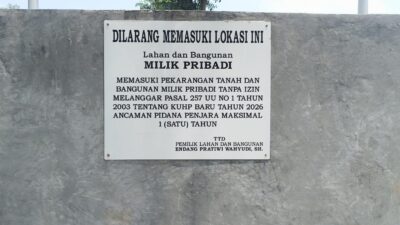 Klaim Kembali Lahan 4,1 Hektare di Cijeruk, Endang Pratiwi Kosongkan Vila yang Disengketakan