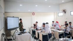 Sekolah hasil revitalisasi SMP Bina Karya Kreatif di Kelurahan Pasir Kuda, Bogor Barat.
