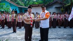 Sekda Kota Bogor Denny Mulyadi membuka kegiatan JOTA-JOTI 2026 di Sekretariat ORARI Lokal Bogor.