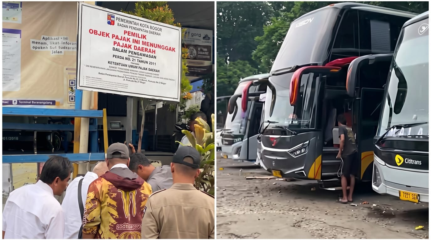 Tunggakan PBB Rp11,7 Miliar, Bapenda Bogor Pasang Plang di Terminal Baranangsiang 2 WhatsApp Image 2026 10 22 at 18.37.17