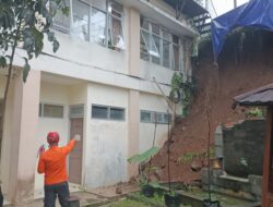 Longsor 12 Meter Terjadi di Samping Kantor Kecamatan Bogor Barat, BPBD Khawatir Susulan