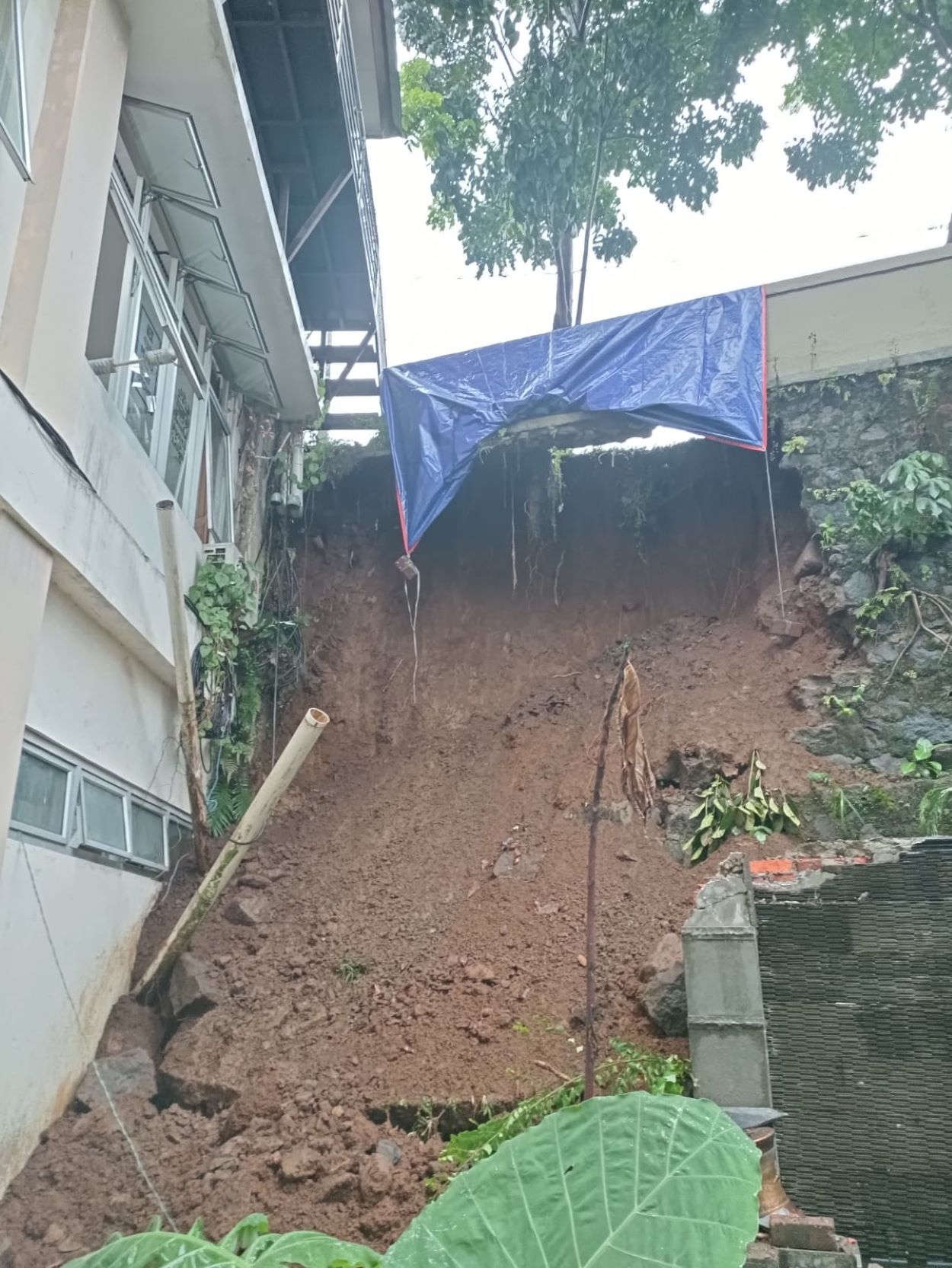 Longsor 12 Meter Terjadi di Samping Kantor Kecamatan Bogor Barat, BPBD Khawatir Susulan 2 WhatsApp Image 2026 10 28 at 17.00.12