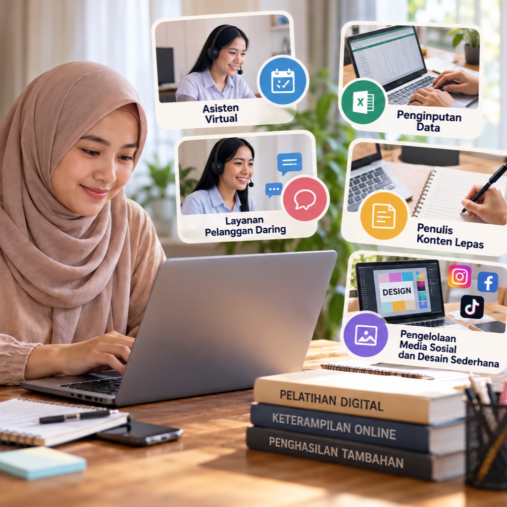 Kerja dari Rumah, Tambah Penghasilan: 5 Peluang Digital yang Bisa Dicoba 1 ikerja remote