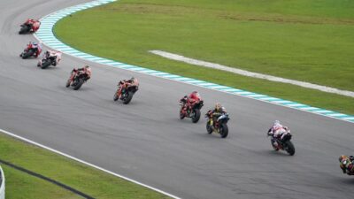 Sprint Race MotoGP Malaysia di Sirkuit Internasional Sepang.